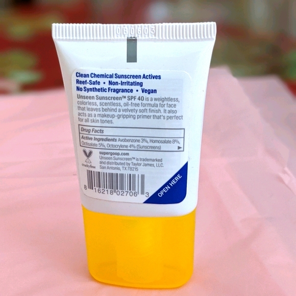 NWT Supergoop Unseen Sunscreen mini - Picture 3 of 4